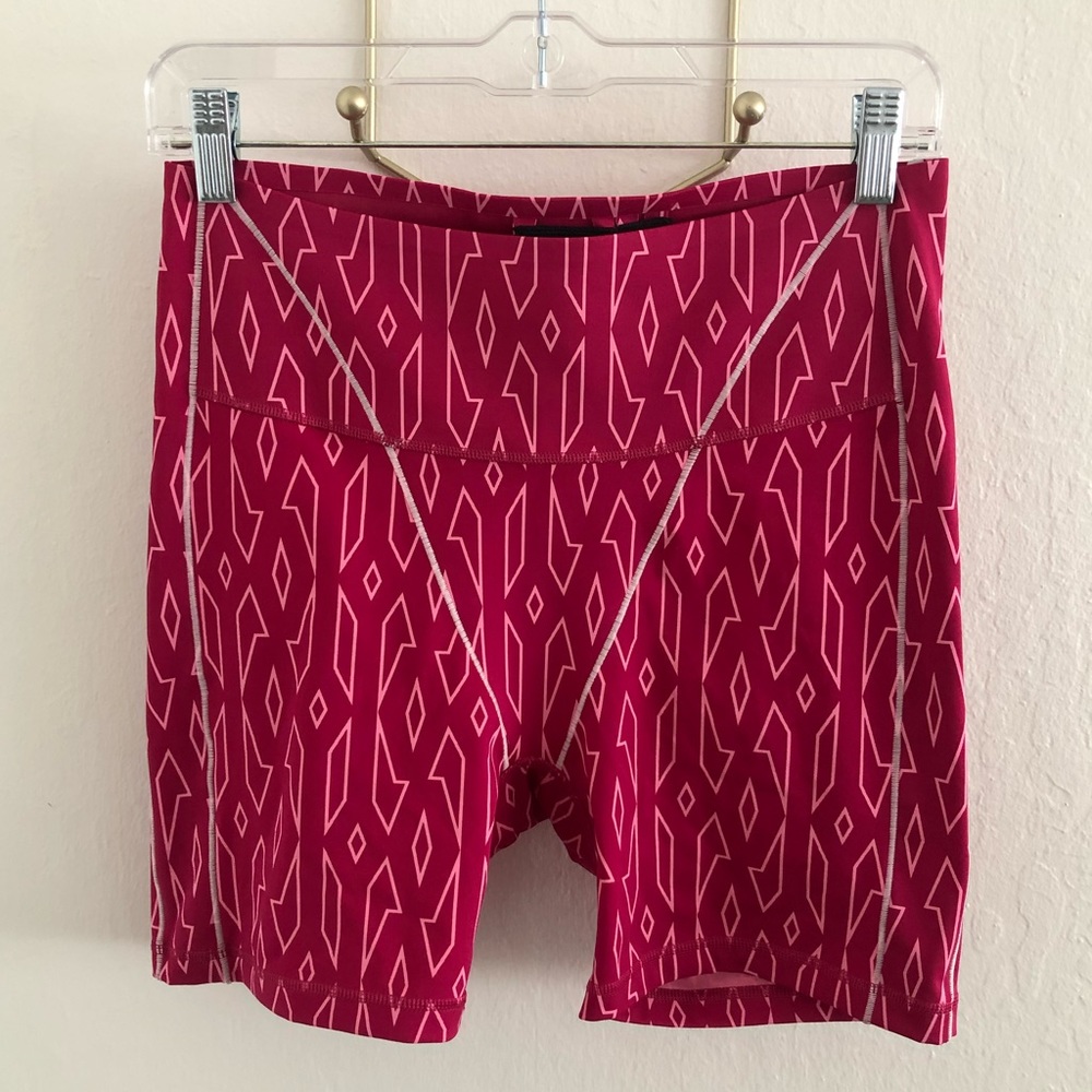 Icy Park (IVY PARK) Monogram Bike Shorts, Medium